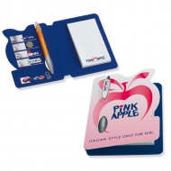 BLOCCO MEMO-STICK CON COPERTINA E PENNA
