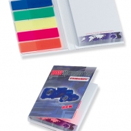 BLOCCO MEMO-STICK CON COPERTINA