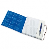 BLOCCO CARTA CON COPERTINA E PENNA