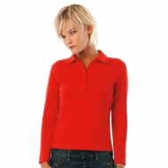 Polo M/Lunga Donna B&C