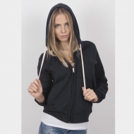 Felpa Donna Zip Cappuccio Vesti