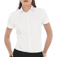 Camicia Donna Popeline M/Corta B&C